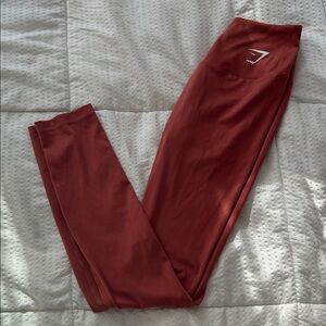 Gymshark Rust Red Leggings